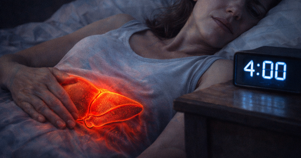 Просыпаетесь в 4 утра? Печень подаёт сигнал