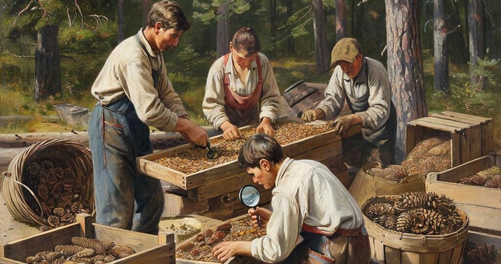 Настольная книга лесника. Часть 8: Заготовка и первичная переработка лесосеменного материала