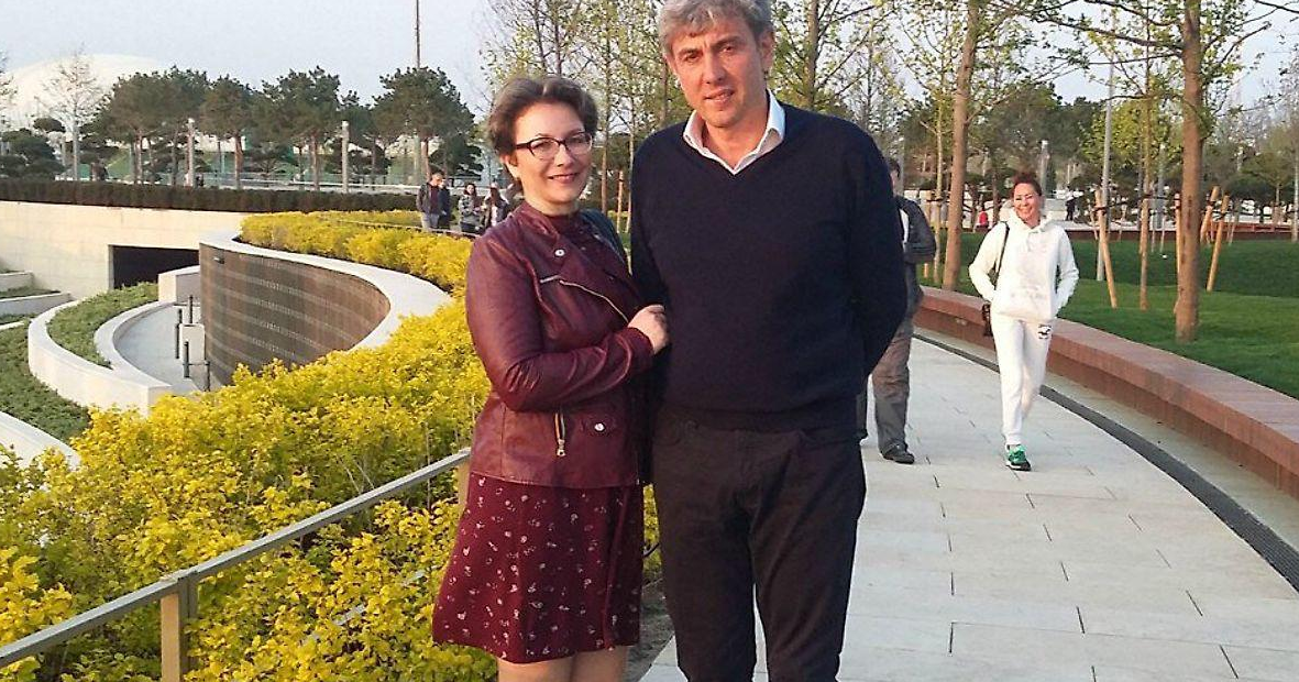 Сергей Галицкий с женой Викторией