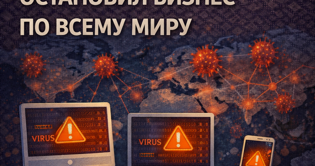 Один вирус остановил тысячи компаний по всему миру