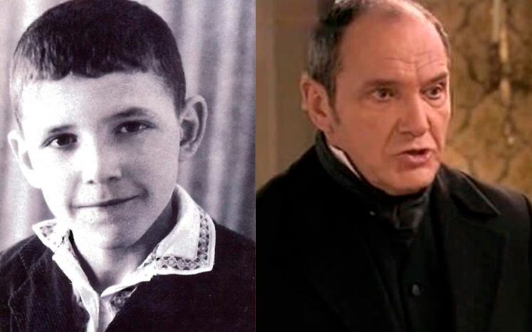 Эммануил Виторган в детстве и сейчас