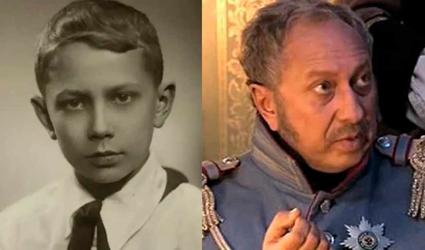 Владимир Качан в детстве и сейчас