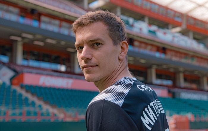 Антон Митрюшкин. Обложка © Сайт ФК «Локомотив»