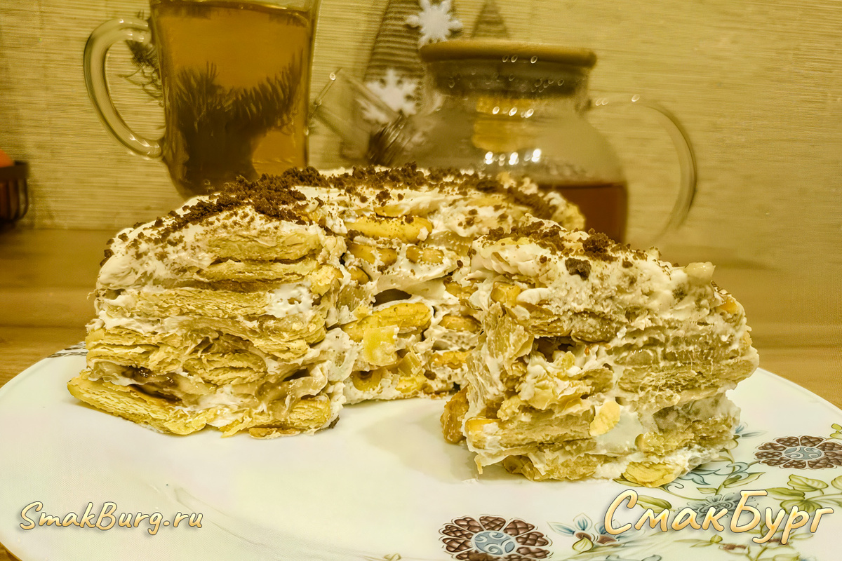 Простой и вкусный домашний торт без выпечки от подписчиков канала   Фото: Юлии А.
