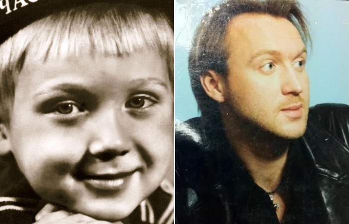 Олег Алмазов в детстве и молодости.