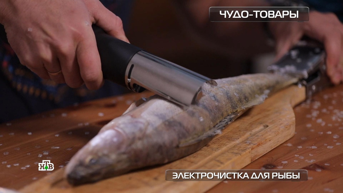    Проверка эффективности электрочистки для рыбы