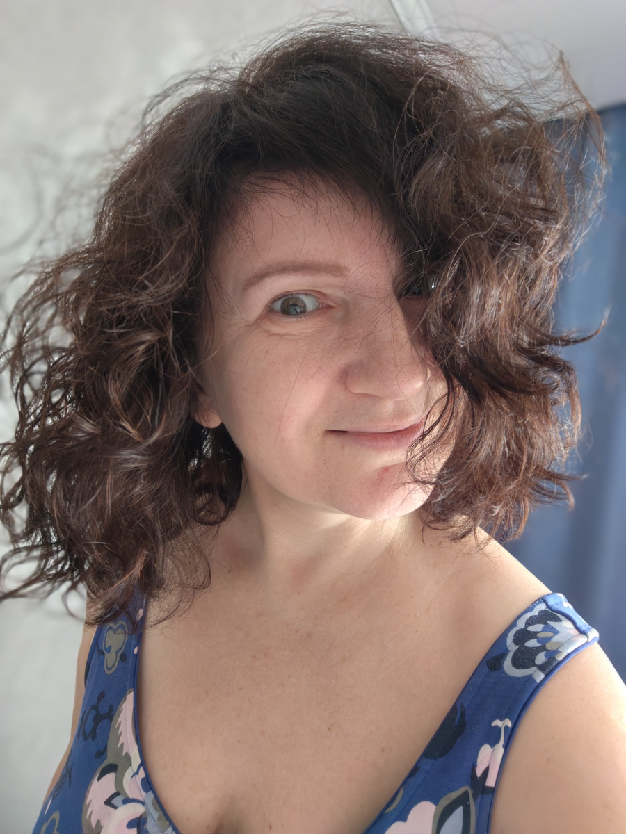 По утрам я выгляжу так)) 😁😉 Я настоящая. 