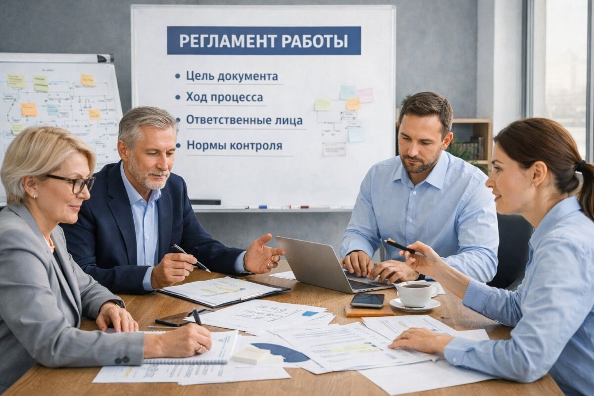 Составлять правила должны все, кто отвечает за процессы. Источник: нейросеть📷
