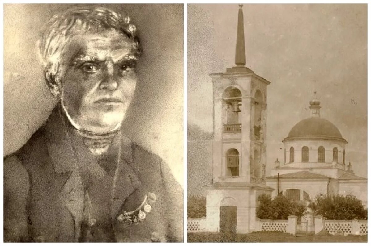    Петр Подъяпольский и храм Рождества Христова в Лисичкино.