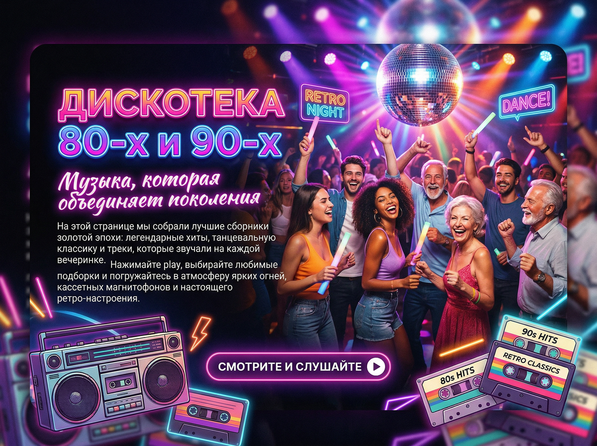 Дискотека 80-х и 90-х