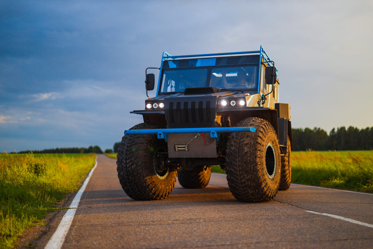 Снегоболотоход "Егерь"