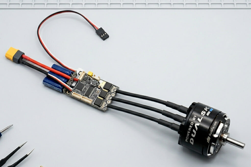 Синхронный двигатель с постоянными магнитами с драйвером