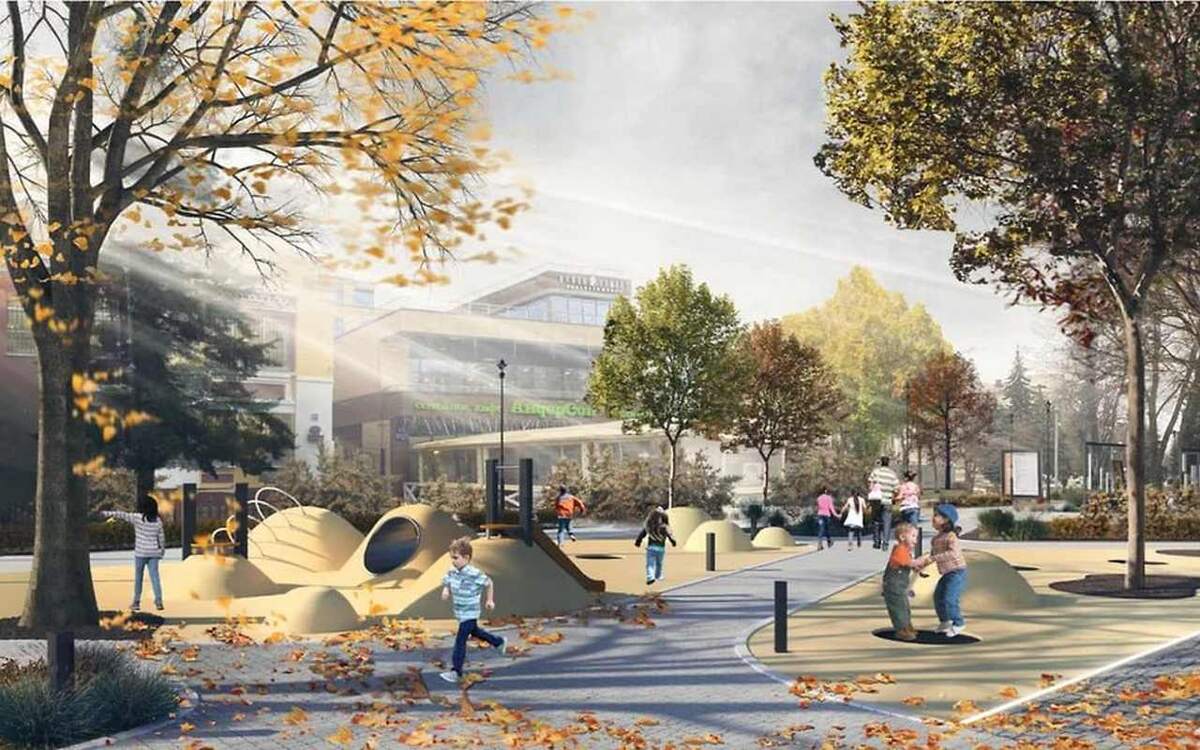    На неудобную для горожан реконструкцию бульвара в центре Воронежа добавят более 220 млн рублей Рендер: мэрия Воронежа