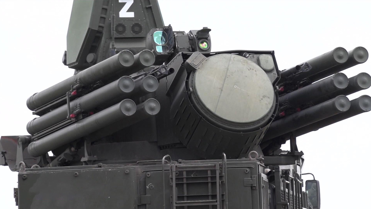    HD СВО российская военная техника ПВО Панцирь С-1