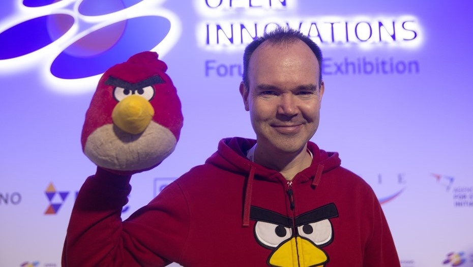    Питер Вестербака на Международном форуме "Открытые инновации" в технополисе "Москва", октябрь 2014 года. Автор фото: Зураб Джавахадзе/ТАСС