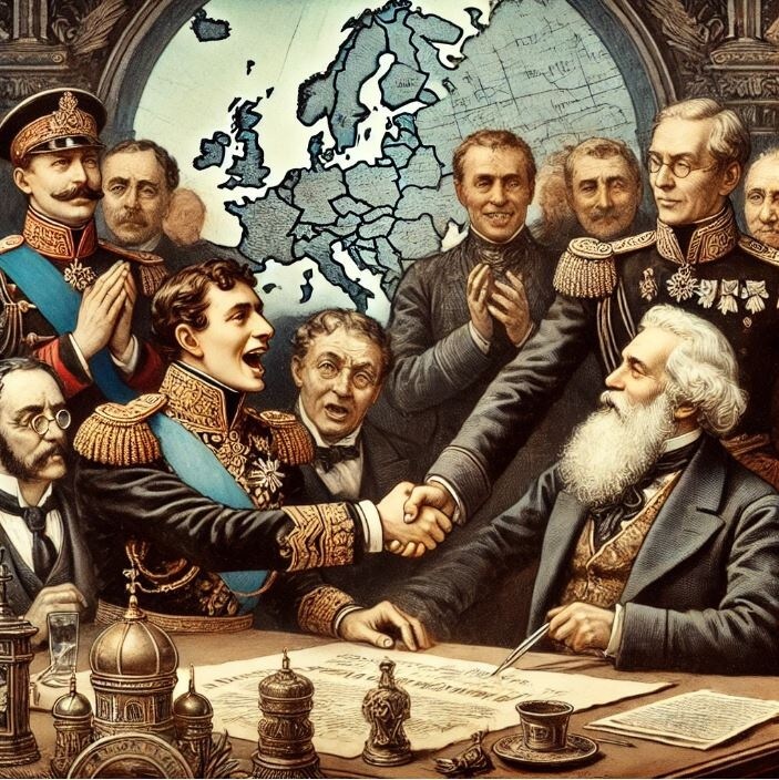 Попробуйте отгадать, какие события нейросеть изобразила на картинке, иллюстрировавшей один Дзен-материал