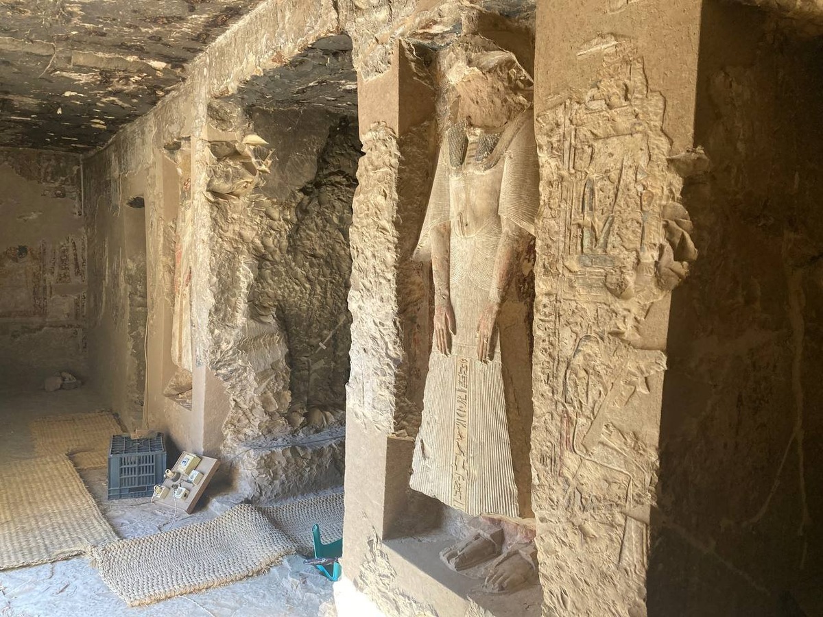    Усыпальница придворного чиновника Чаи эпохи Рамсеса II и Мернептаха I