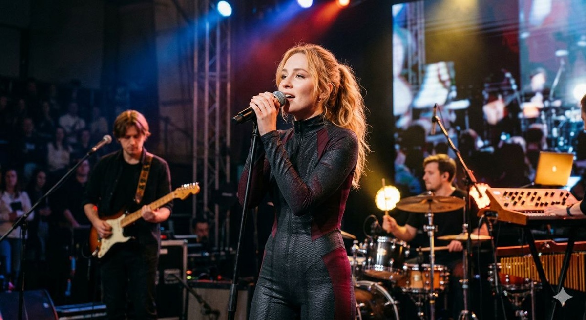 Песня в стили поп-рок.И.И.