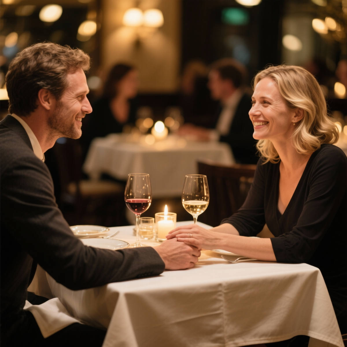 Во время ухаживаний мужчина стремится впечатлить избранницу