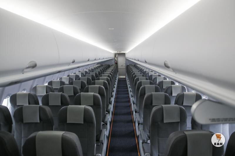    Фото ЕАН / Салон самолета