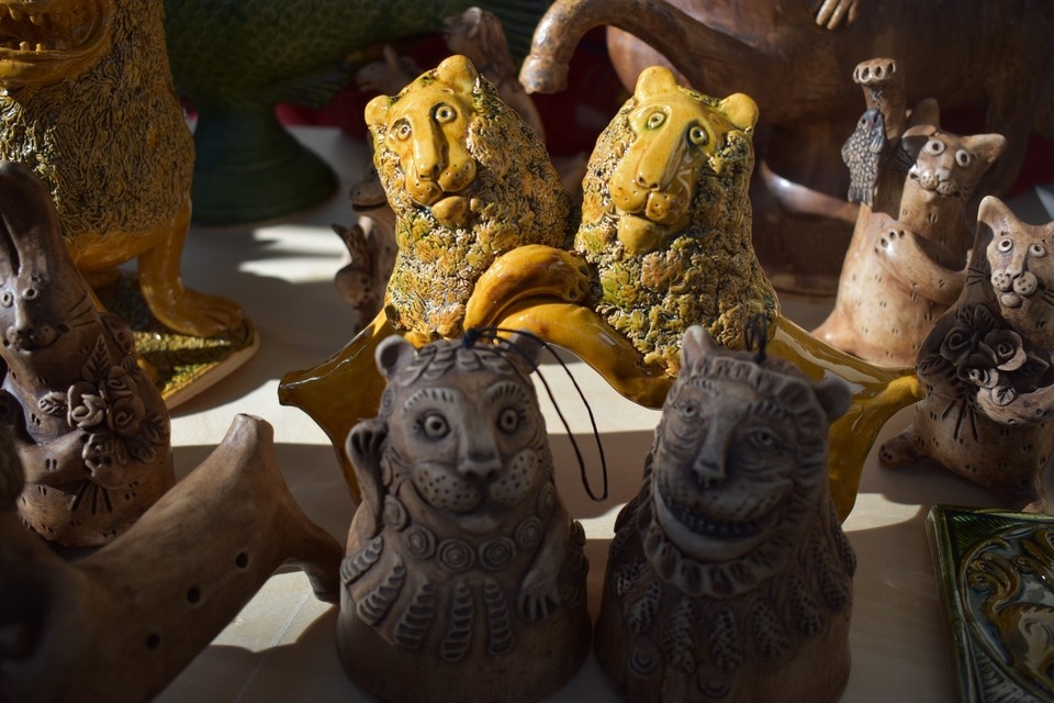    Скопинская керамика - народный художественный промысел, который пользуется большой популярность.