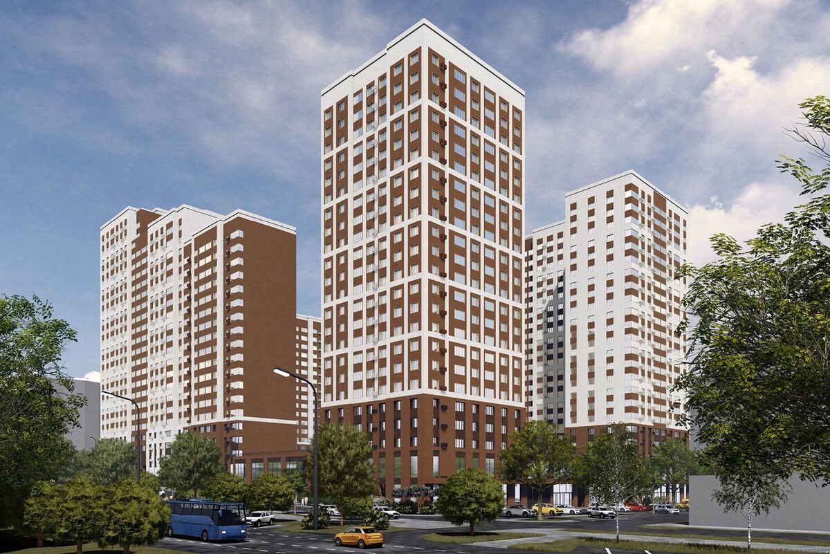    На юго-западе Москвы строят 21 новый дом по программе реновации