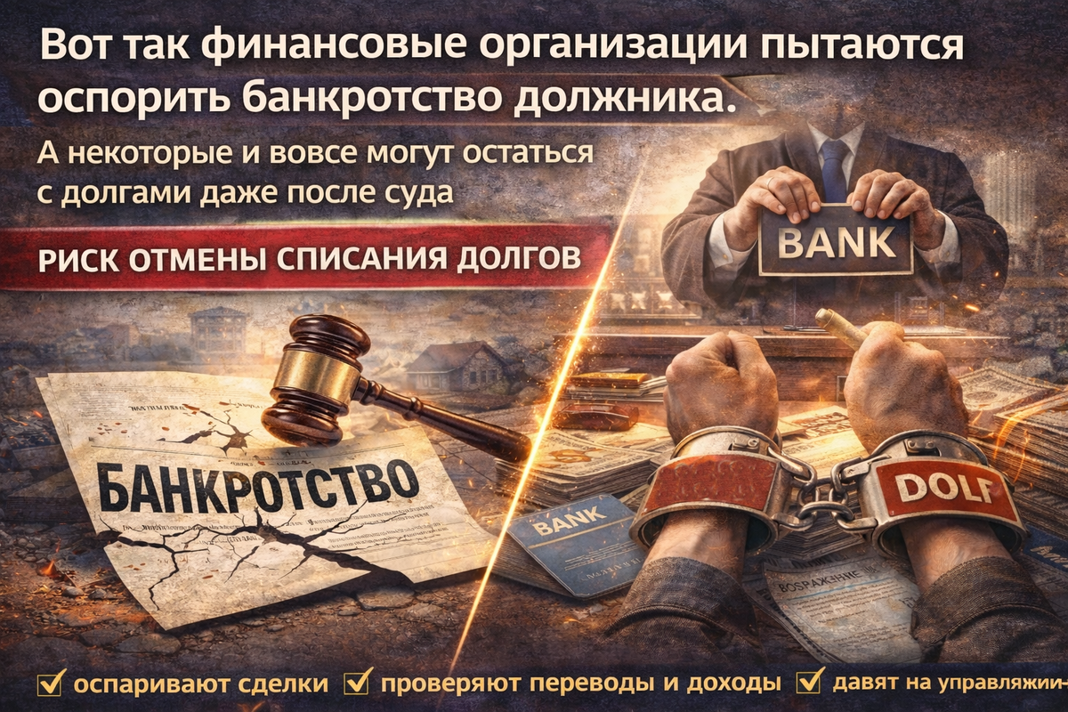 Оспаривание банкротства - Юрист Екатерина Кривенышева