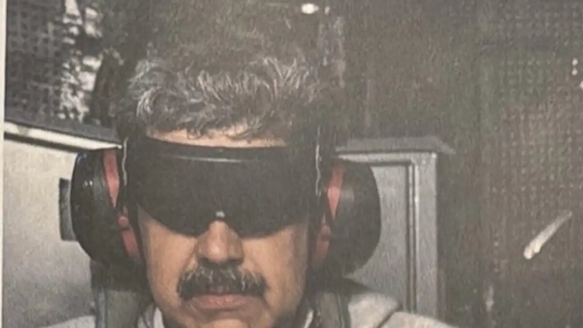    Николас Мадуро во время задержания © wikipedia.org