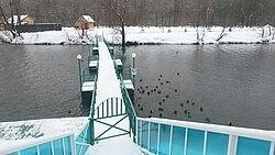     Уфада беренче тапкыр Җылы күл туңган