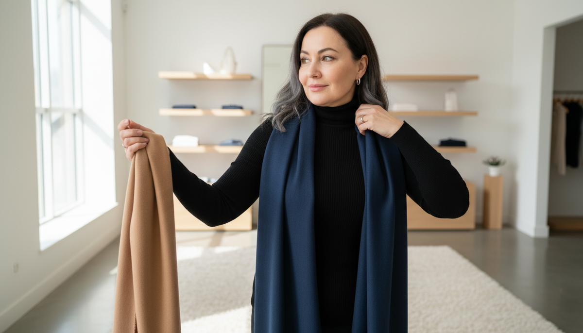 Тёмная Зима рядом с «чужим» тёплым оттенком и рядом со «своим» холодным - разница видна сразу