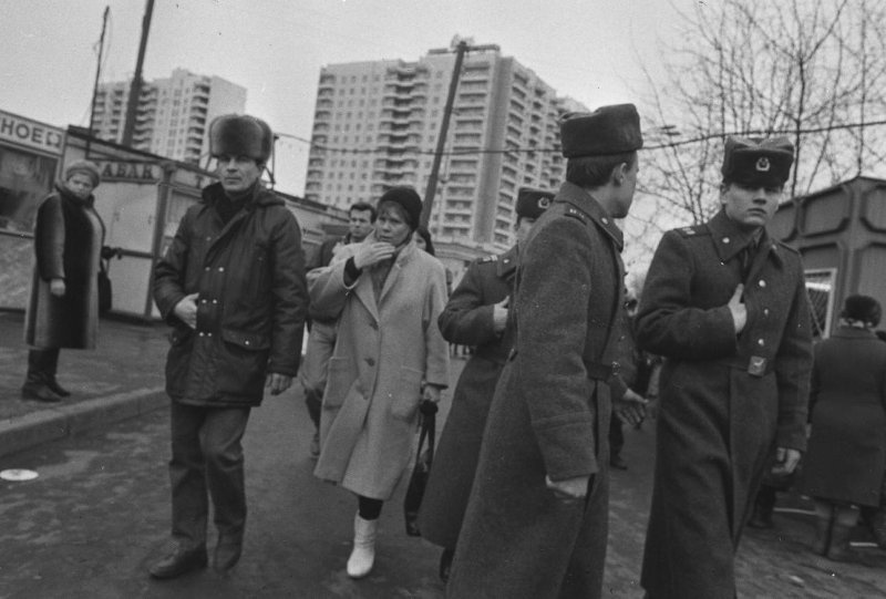 Из серии «Сокольники». Юрий Рыбчинский, март 1991 года, г. Москва, МАММ/МДФ.
