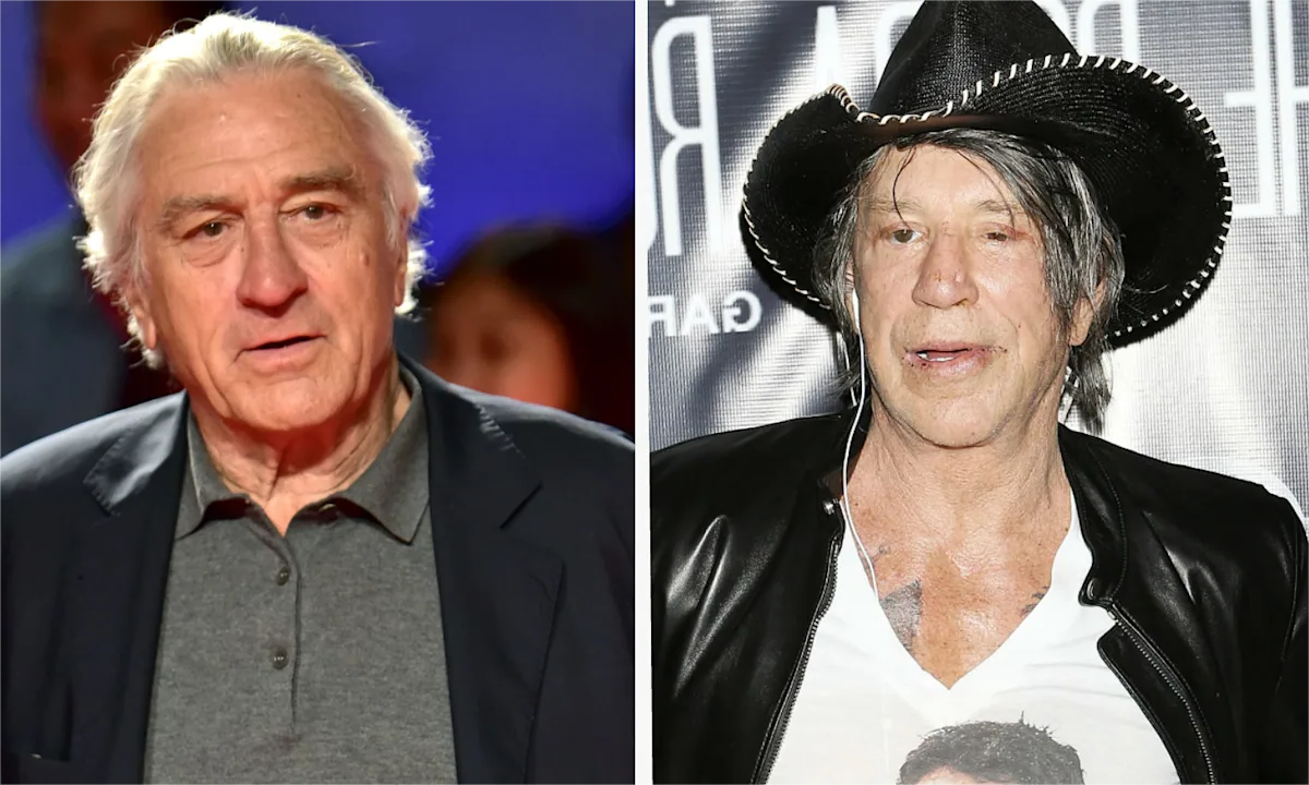 Роберт Де Ниро и Микки Рурк / фото из открытых источников