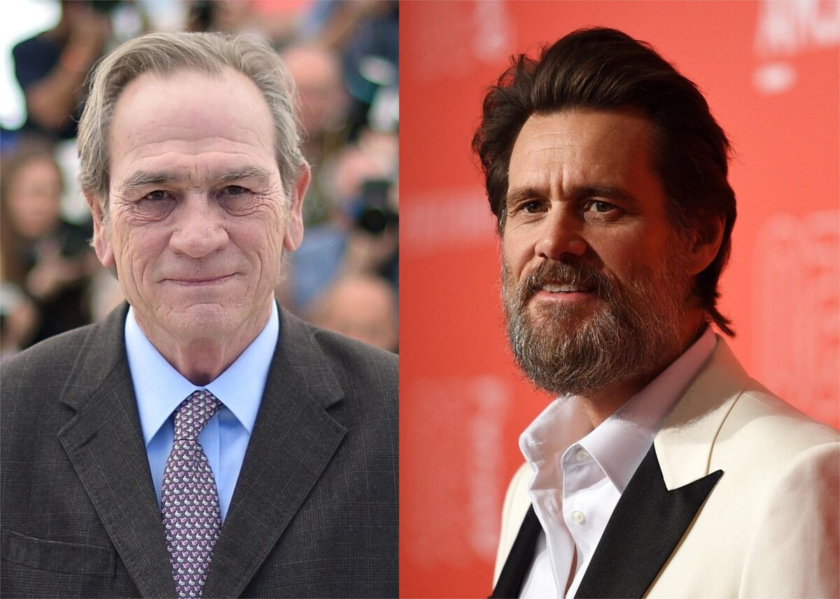 Томми Ли Джонс и Джим Керри / фото из открытых источников