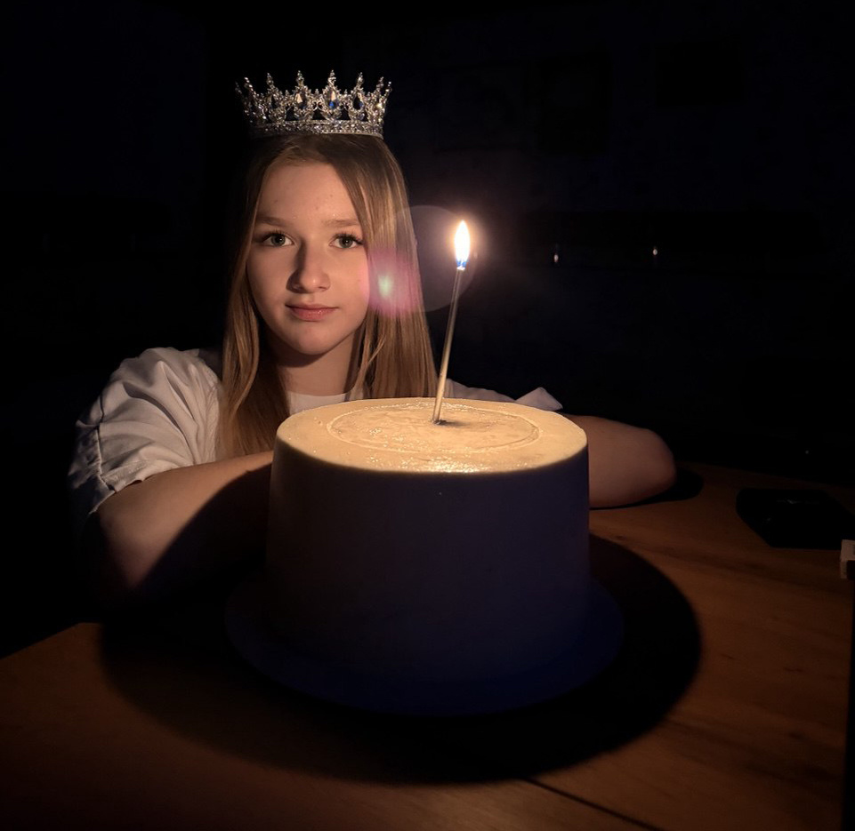 Это мой 11-летний центр вселенной Юстина Андреевна