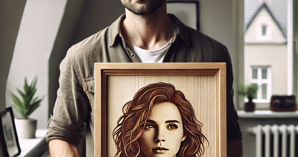 Выжженные портреты на дереве — лучший подарок на 14 февраля и 8 марта? Разбираемся почему