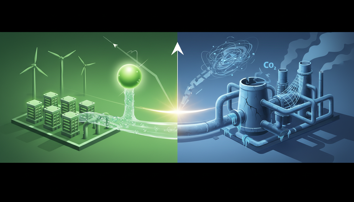    Зелёный водород vs голубой: почему одни проекты взлетают, а другие замораживаются