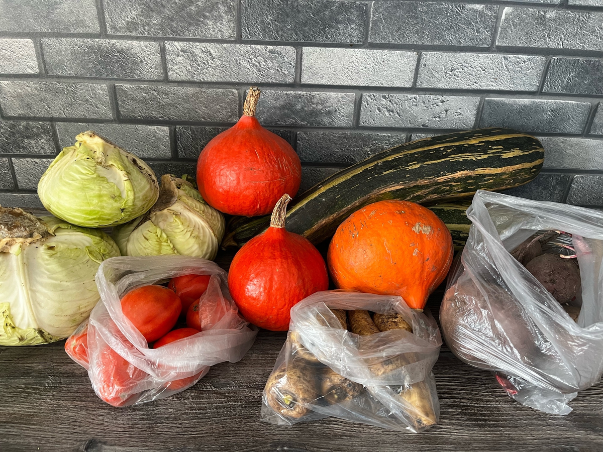 Овощи с маминого огорода - лучшая экономия