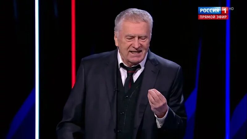     © фото - скриншот с видео эфира ток-шоу "Добрый вечер с Владимиром Соловьевым", телеканал "Россия-1"