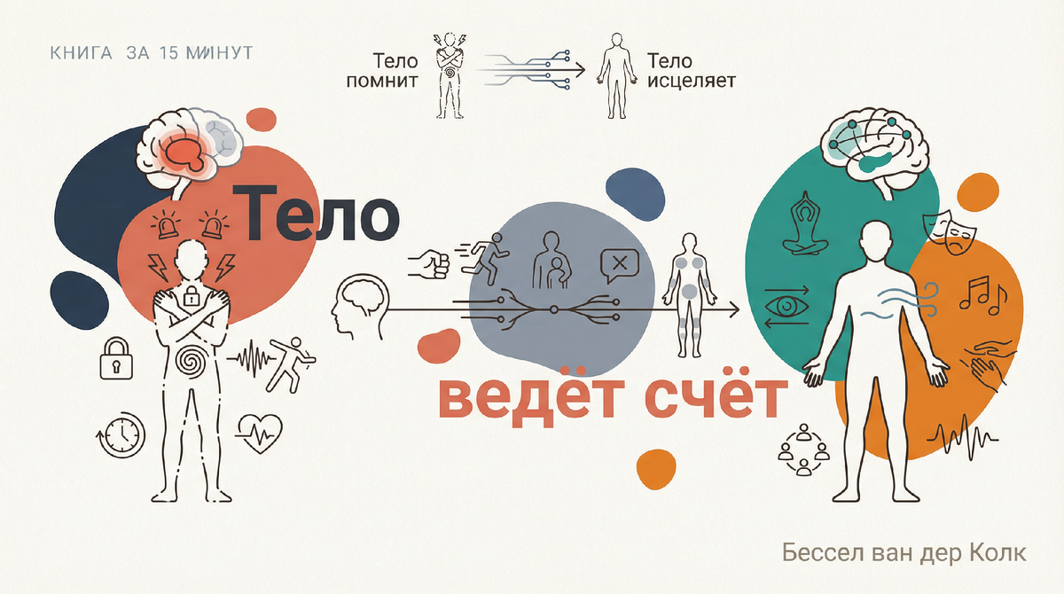 Почему тело помнит то, что мозг забыл: 5 идей из «Тело ведёт счёт»