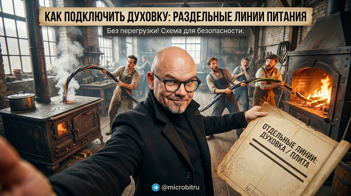    Подключение духовки и плиты на отдельной линии — важный этап в модернизации кухни. as7