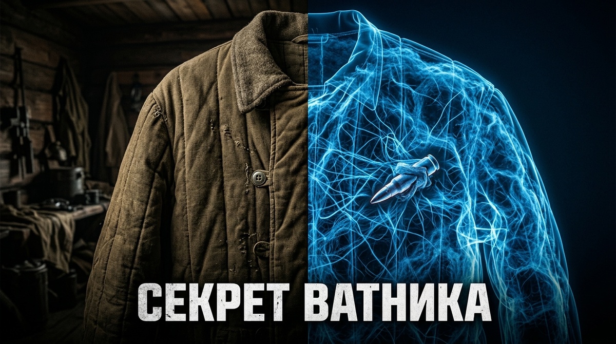 Секретная броня советского ватника в разрезе
