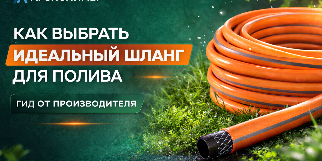 Как выбрать идеальный шланг для полива: гид от производителя