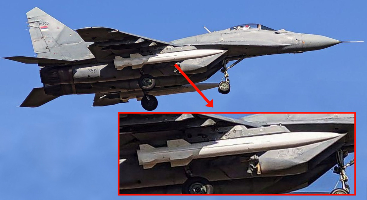 МиГ-29СМ+ ВВС Сербии