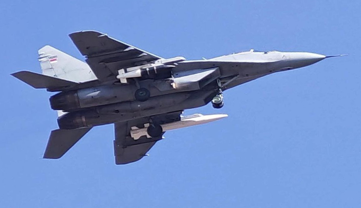 МиГ-29СМ+ ВВС Сербии