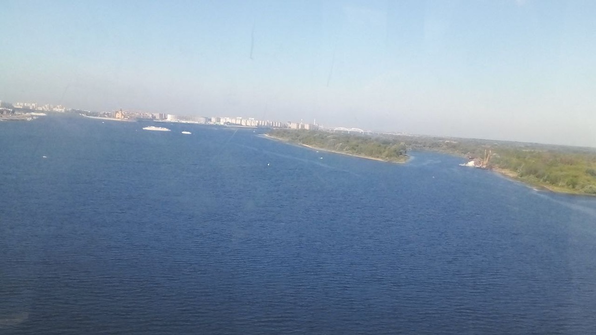 Над Волгой. Фото автора