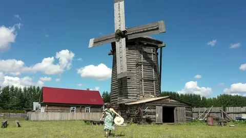 Мельница в селе Исаково