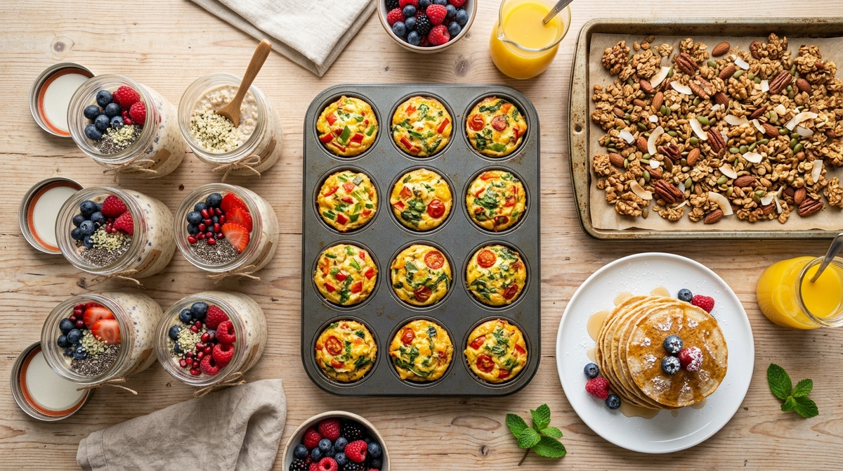 Четыре заготовки в воскресенье — и каждое утро будние завтраки появляются сами