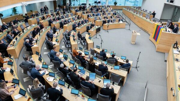    © Photo : Lietuvos Respublikos Seimas / Olga Posaškova