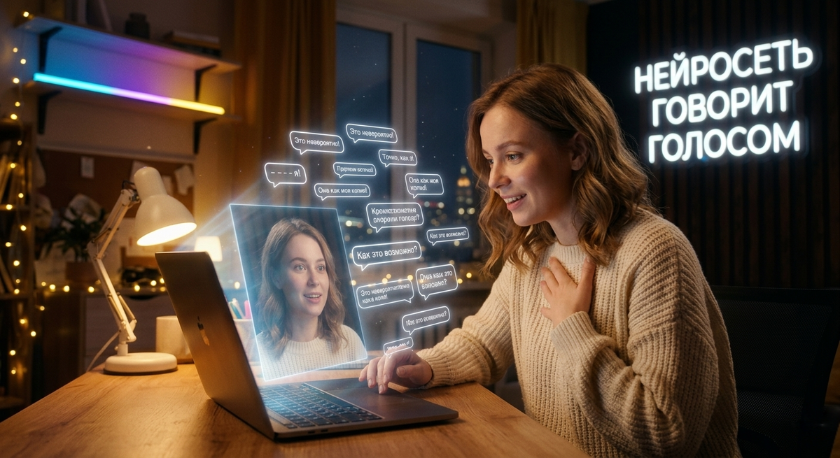 Можно настроить ИИ так, чтобы он звучал именно как ты