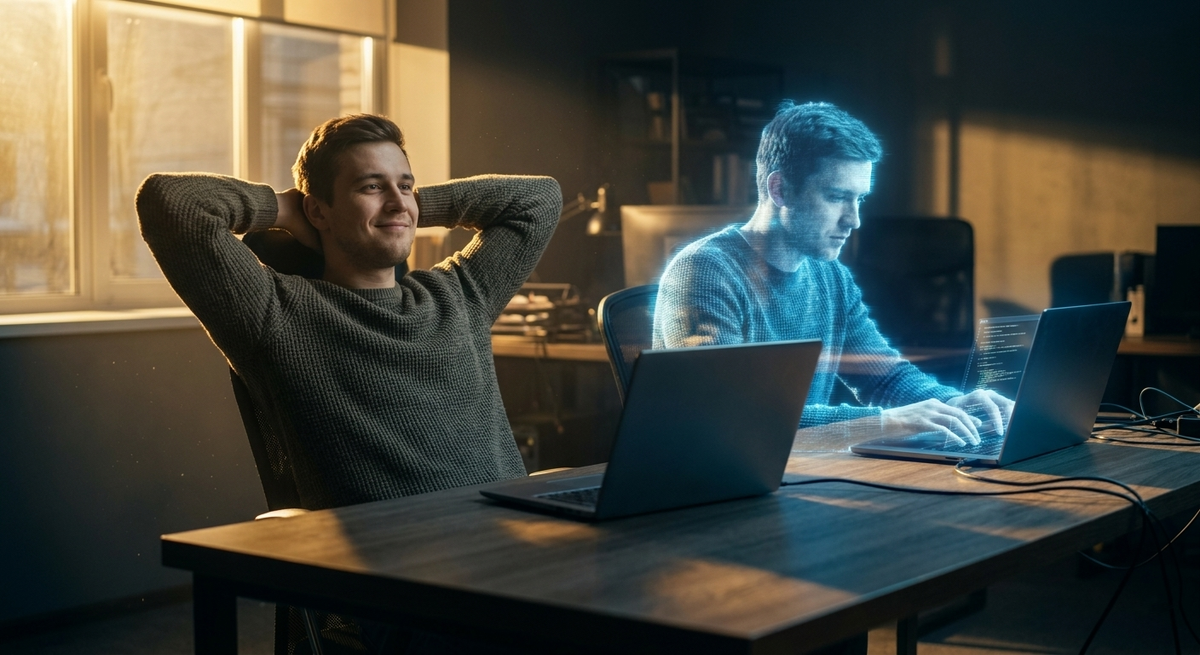 Как будто нанял цифрового двойника - который пишет exactly как ты